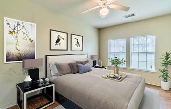Bedroom with window